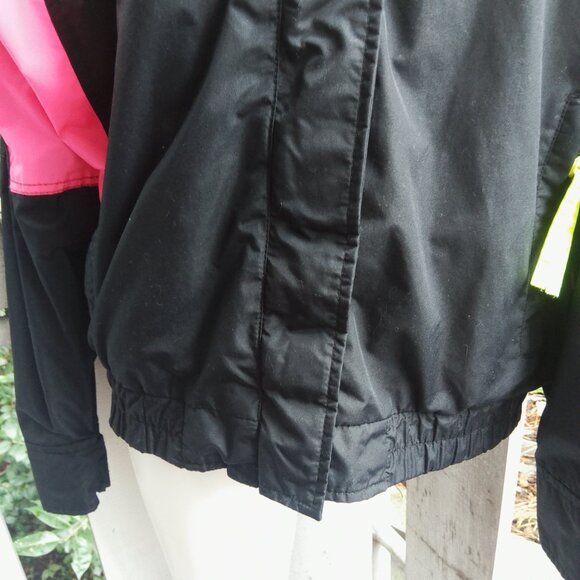 Vintage 90s Columbia Bugaboo Zip Up Neon Nylon Granola Girl Gorpcore Jacket - Picture 7 of 12